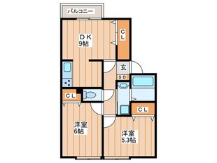 ルミエ－ルの物件間取画像